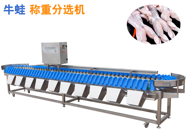 牛蛙稱重分選機(jī)林蛙重量分選機(jī)菜蛙分揀機(jī) 青蛙分選機(jī)林蛙分級(jí)機(jī)